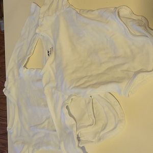 𝅺2 pieces H&M Long-sleeved bodysuits cotton White 6-9 months